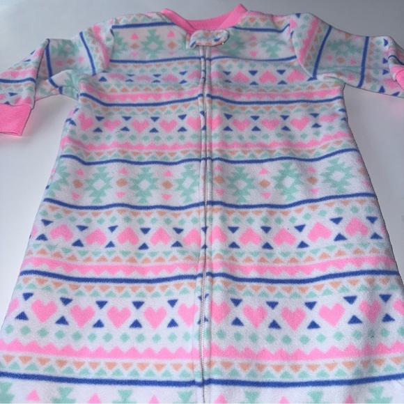 Carter’s Baby Girl Sleepsack Pajamas 0-9 Months Set Of 2 Blankets Baby Bedding - Picture 4 of 11